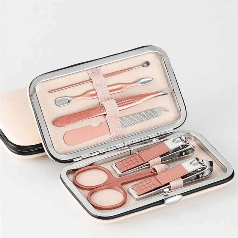 Набор инструментов для маникюра и педикюра из нержавеющей стали 7