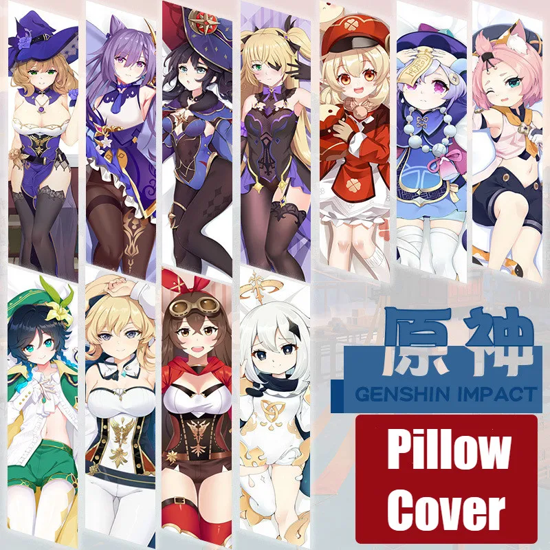 

New Genshin Impact Genshin Imakura Xiao Dakimakura Male Otaku Hugging Body Pillow Case Peach Skin Pillow Cover Home Bedding