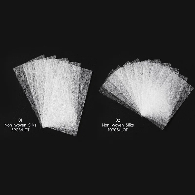 Профессиональный стекловолокно для ногтей расширение ногтей Fibernails набор акриловых наконечников наращивание ногтей упаковка волоконного стекла строительный гель