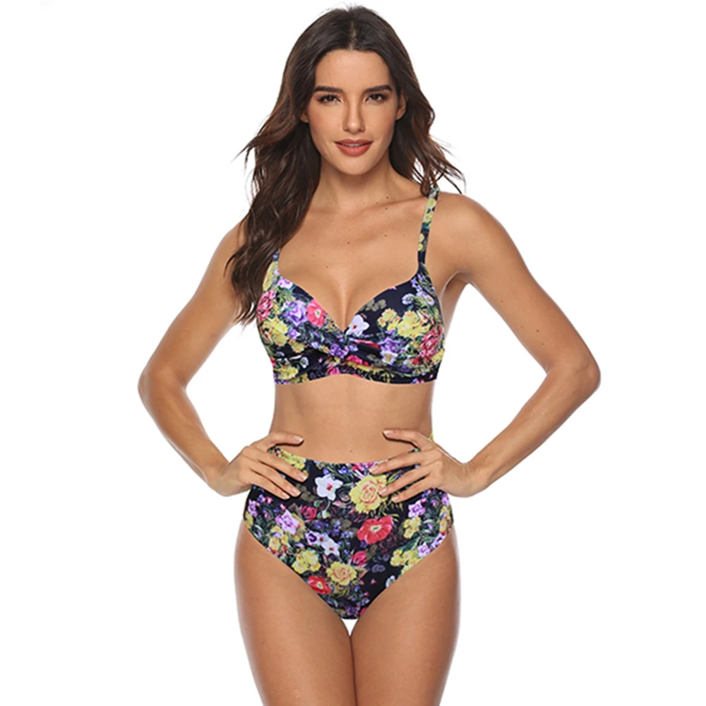Женский купальник бикини Tengweng комплект из двух предметов купальный костюм с