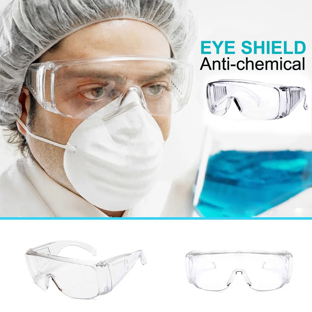 Защитные очки Saft пыленепроницаемые и звукоизоляционные прозрачные для