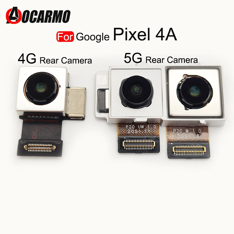Задний Камера для Google Pixel 4A 4G 5G большая задняя Flex Запчасти авто|Шлейфы мобильных