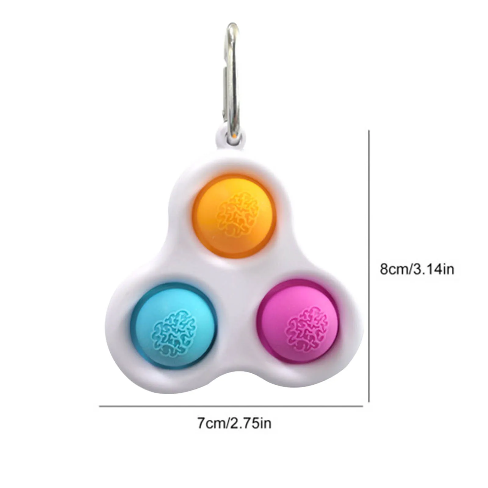 

Popit Fidget Toys Squeeze Decompression Toys Children Adult Dimple Pressure Reliever Board Controller Educational Toy