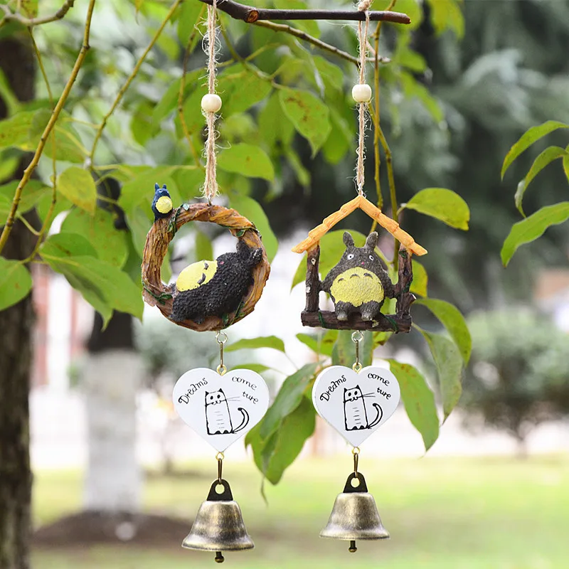 

Garden Balcony Outdoor Hanging Decoration Wind Chime Wind Bell Pendant Room Wall hanging Decor Miniature