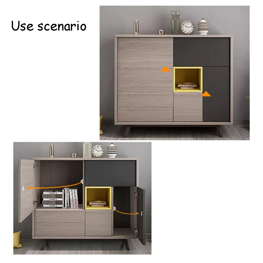 Выдвижной ящик для шкафа с нажимом приспособления домашнего пользования |