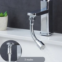 360 degree rotating faucet sprayer 2 mode water saving aerator kitchen faucet extender for 22mm24mm thread round interface