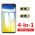 4 в 1 для Samsung Galaxy S10e, защитная пленка для экрана, Гидрогелевая пленка для объектива sankann Galexy S 10e, закаленное стекло для камеры, пленка для телефона 5,8'