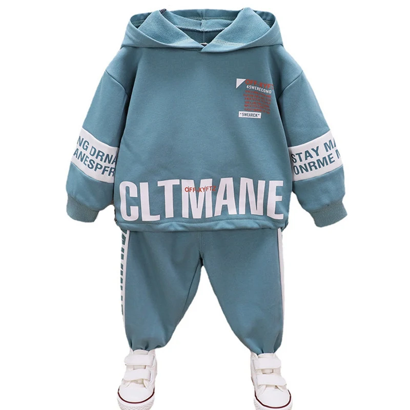 Conjuntos de ropa de oto&ntilde;o para ni&ntilde;os, sudadera, abrigos, pantalones, ch&aacute;ndal, moda, trajes de beb&eacute; de 1 a 5 a&ntilde;os, 2021-0