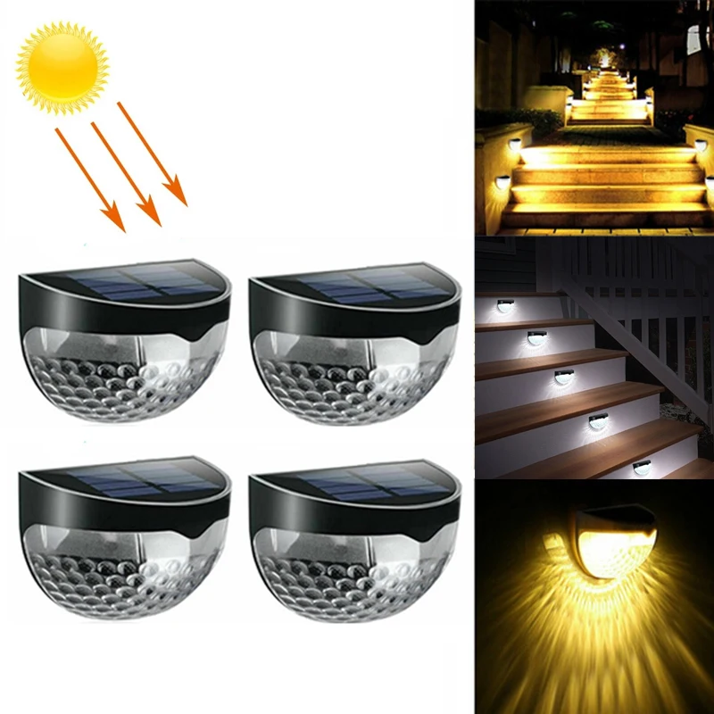 

2pc LED Solar Light Outdoor Wall Light Energy-saving Garden Light Waterproof Solar Light Garden Garden Terraces Decorative Light
