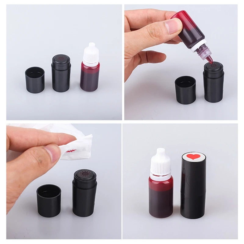 

2XGolf Ball Stamper Stamp Marker Impression Seal Quick-Dry Plastic Multicolors Golf Accessories Symbol for Golfer Gift