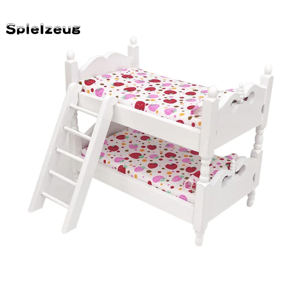 1/12 масштаб мини кукольный домик имитация мебели набор для спальни миниатюрная