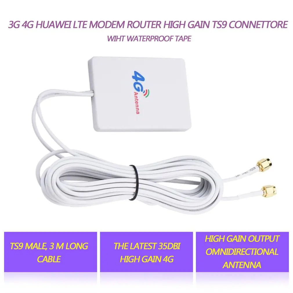 3 м кабель 3g 4g LTE антенна с высоким коэффициентом усиления для модема Huawei