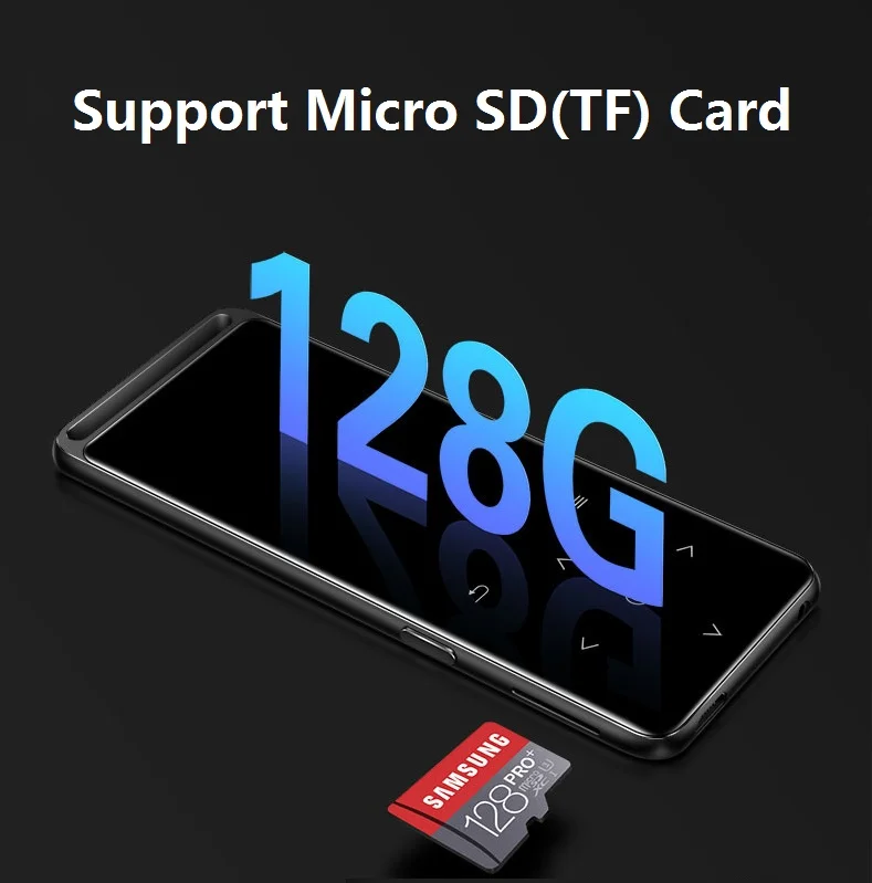 Hi-Fi плеер BENJIE M6 портативный с поддержкой Bluetooth 5 0 16 Гб ПЗУ FM-радио поддерживает