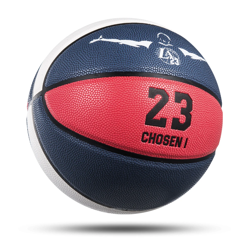 Профессиональный баскетбольный мяч из полиуретана Размер 7/6/5 детский