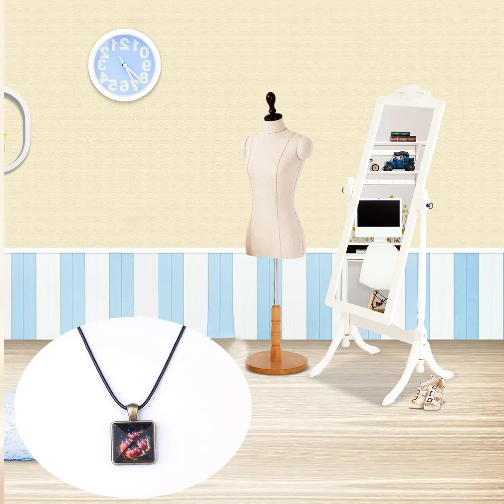 Luminous Star Series Necklace Crystal Pyramid Triangle Geometric Pendant Galaxy Dust Starry Night Glow in the Darkness Chic | Украшения и