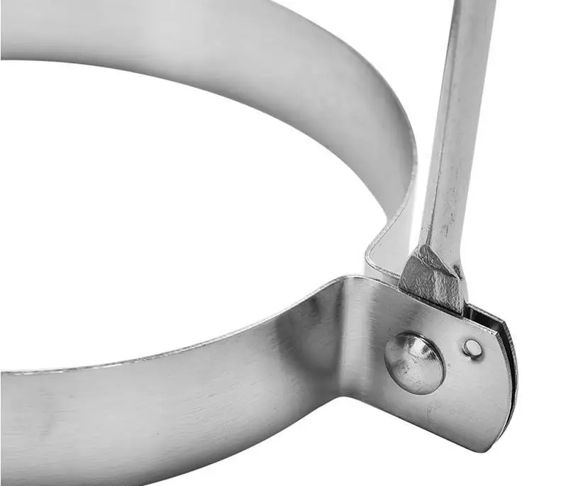 5 шт сгущать Нержавеющая сталь яйцо Frier набор в форме сердца круговой жареный