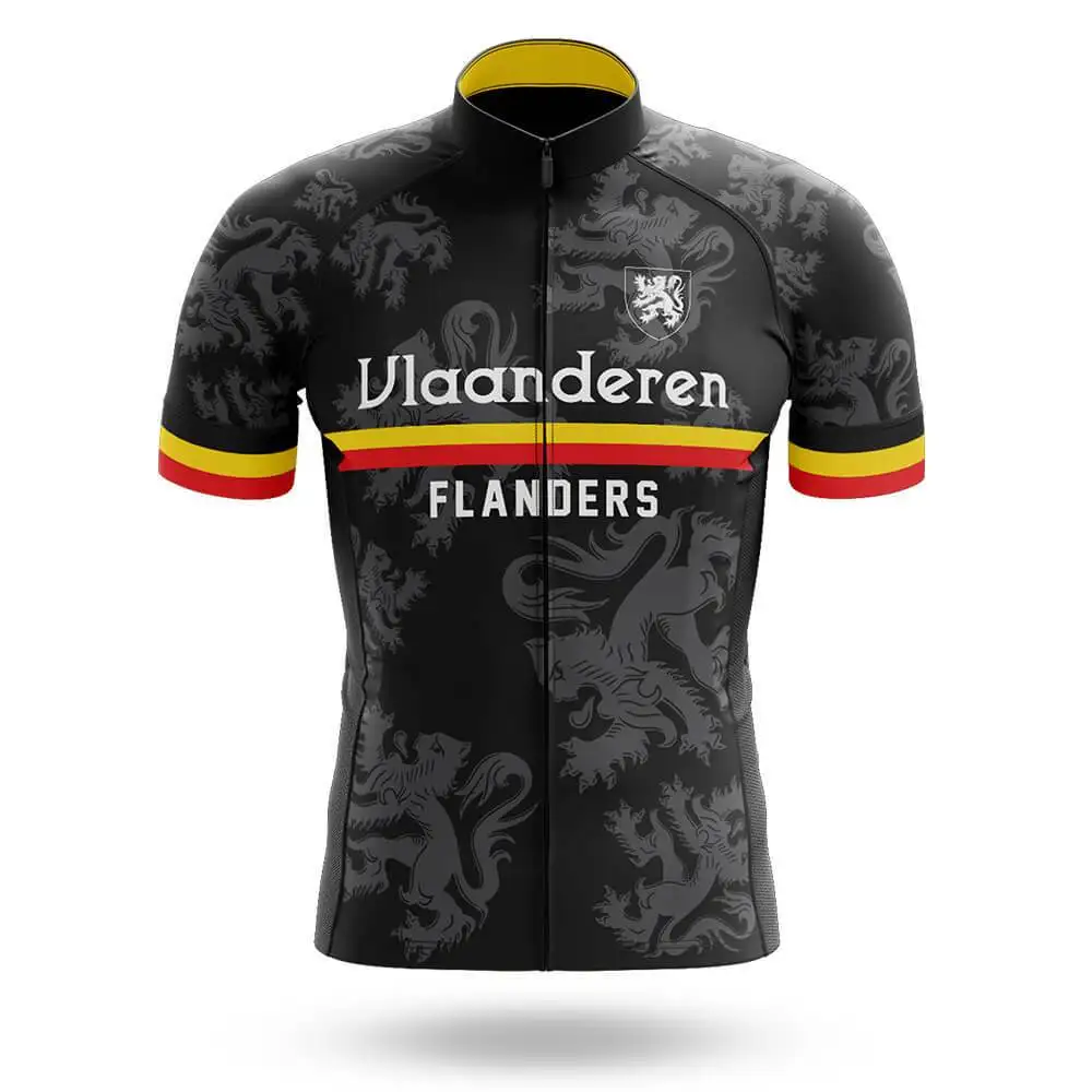 

Vlaanderen Flanders Summer 2021 Cycling Clothing Jersey Short Sleeve Road Bike Shirt Bicycle Tops MTB Wear Uniform Maillot