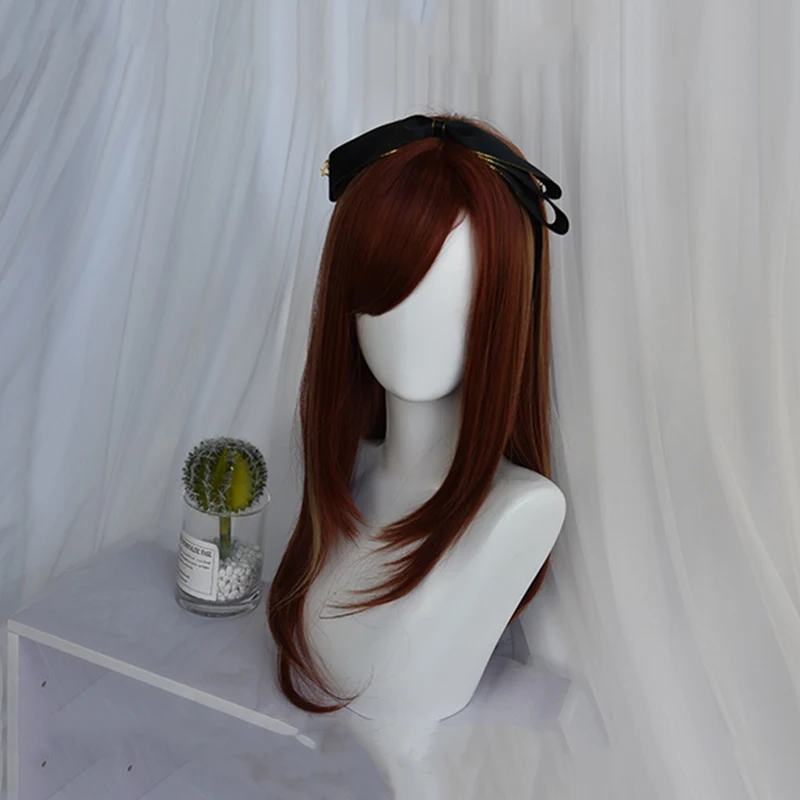 Для женщин парик Лолита Kawaii Косплэй парик термостойкие парики из искусственных волос на Хэллоуин карнавальный вечерние Косплэй парики из н... от AliExpress WW