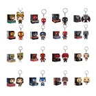 Фигурки героев Marvel Мстители и очень странные дела Бэтмен фэш окунированный Питер Паркер Человек-паук виниловые фигурки игрушки для детей подарок