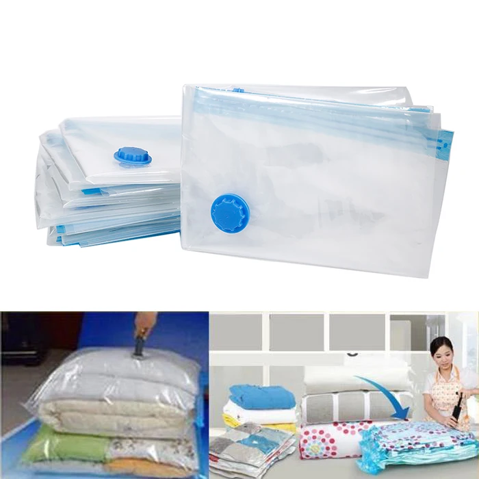 

10pcs/set Vacuum Storage Bag Space Saver Compression Organizer for Clothes Quilt Travel Seal Compressed Saving Bag Package