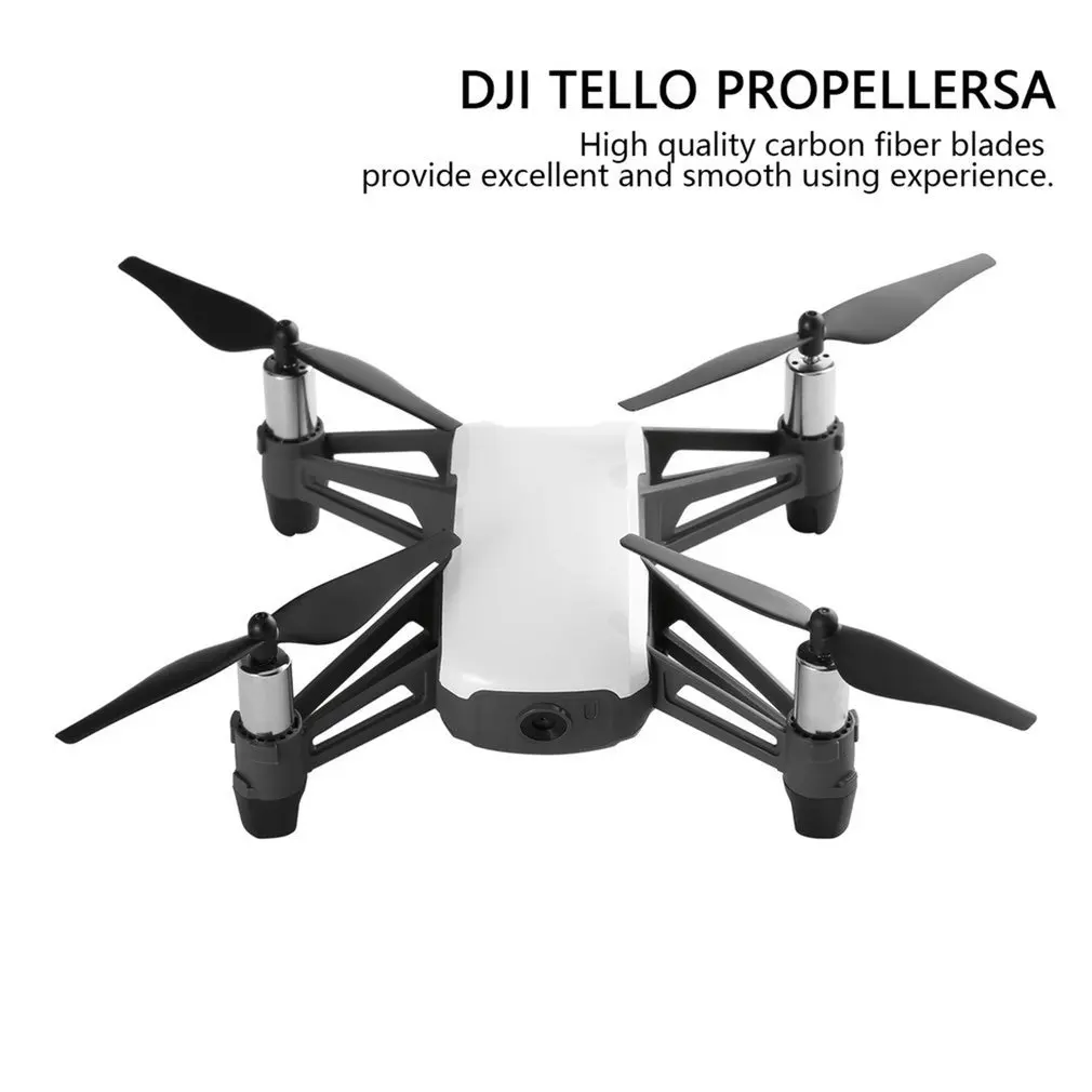 4 шт. быстросъемные пропеллеры для дрона DJI Tello Mini Drone Propeller CCW/CW Props запасные части