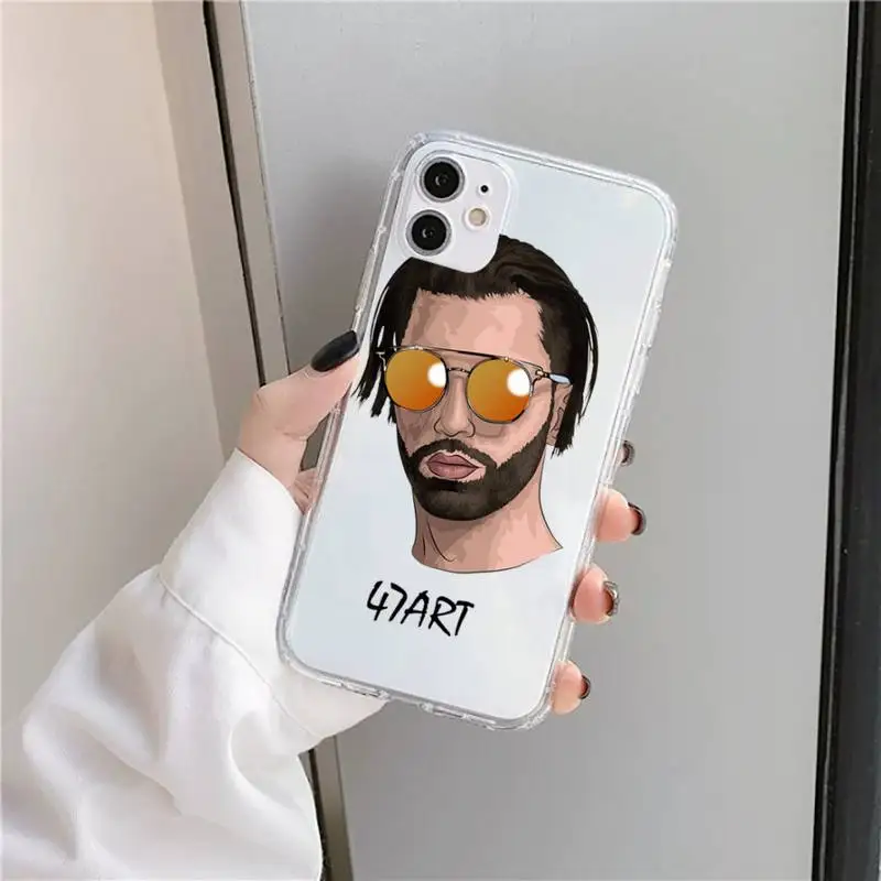 

PNL QLF fashion singer Phone Case Transparent for iPhone 11 12 mini pro XS MAX 8 7 6 6S Plus X 5S SE 2020 XR