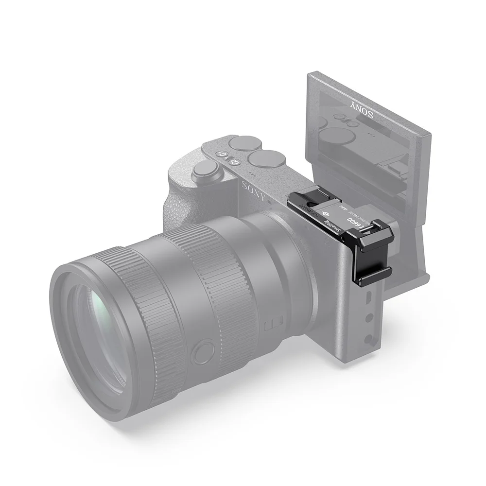SmallRig левая сторона башмак Монтажная пластина перемещения для камеры sony a6600 быстрый выпуск Холодный башмак удлинительная пластина-2497