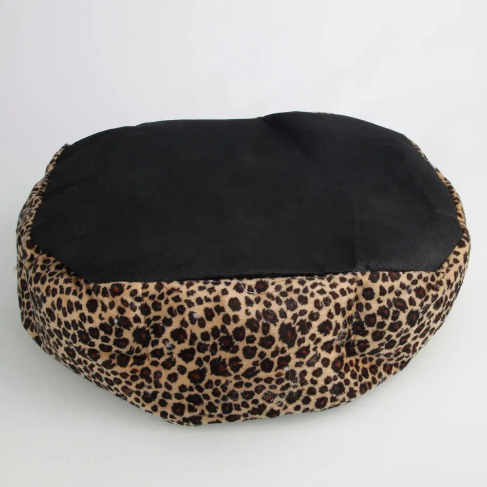 

Warm Waterproof Anti-skidding Soft Cotton Pet Doghouse Leopard Print M