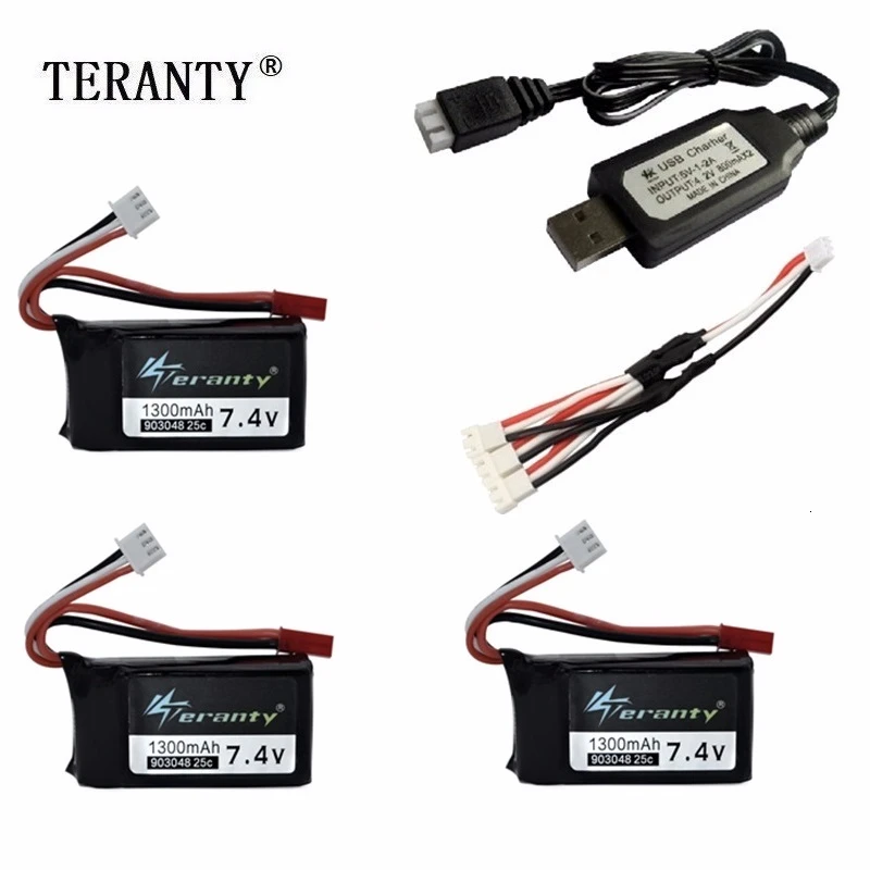 

Зарядное устройство 1300 мА · ч, 7,4 В, для Wltoys V353, A949, A959, A969, A979, k929