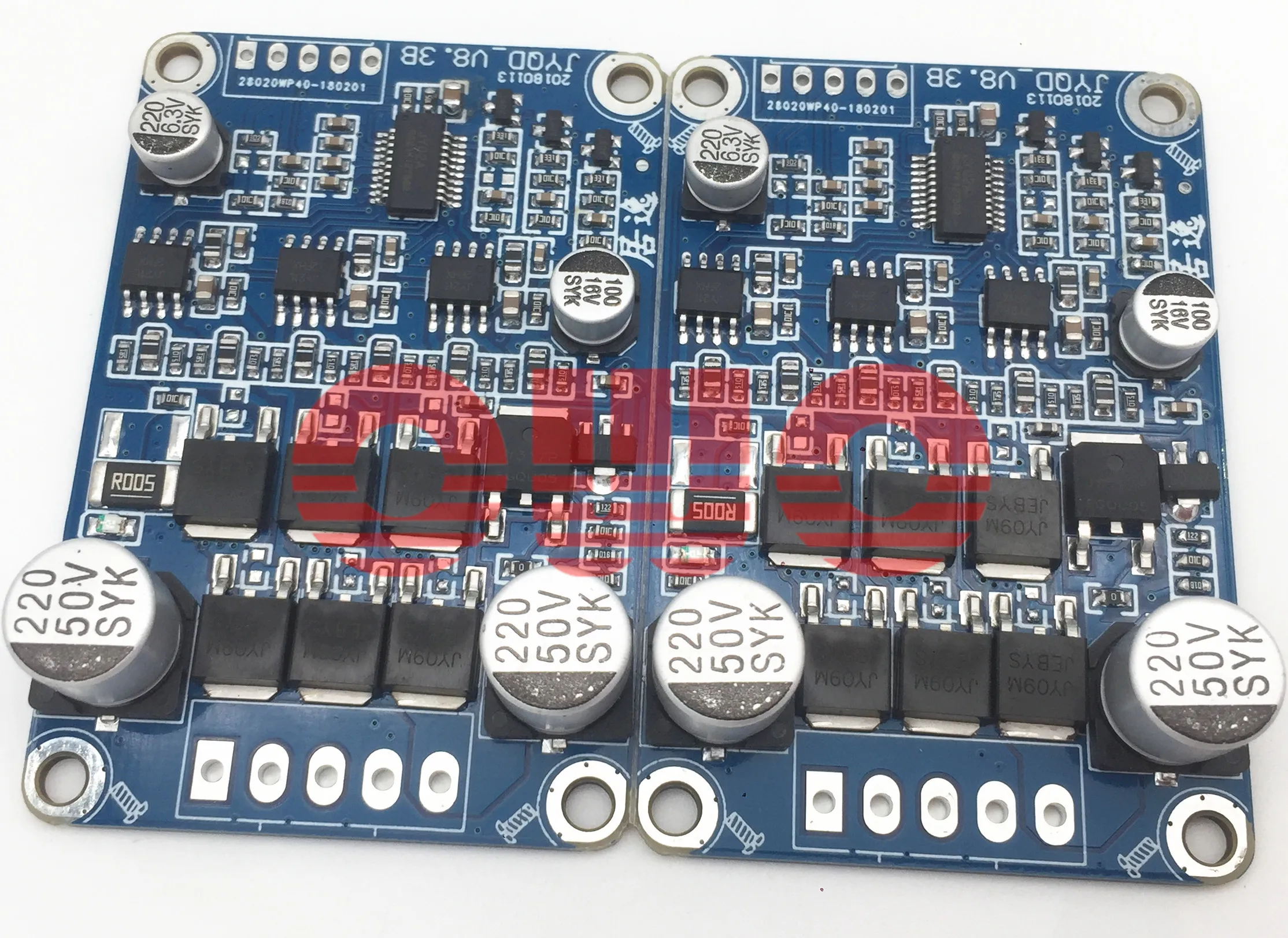 12 36VDC оригинальный JUYI Tech JYQD V8.3B bldc плата драйвера двигателя для бессенсорного