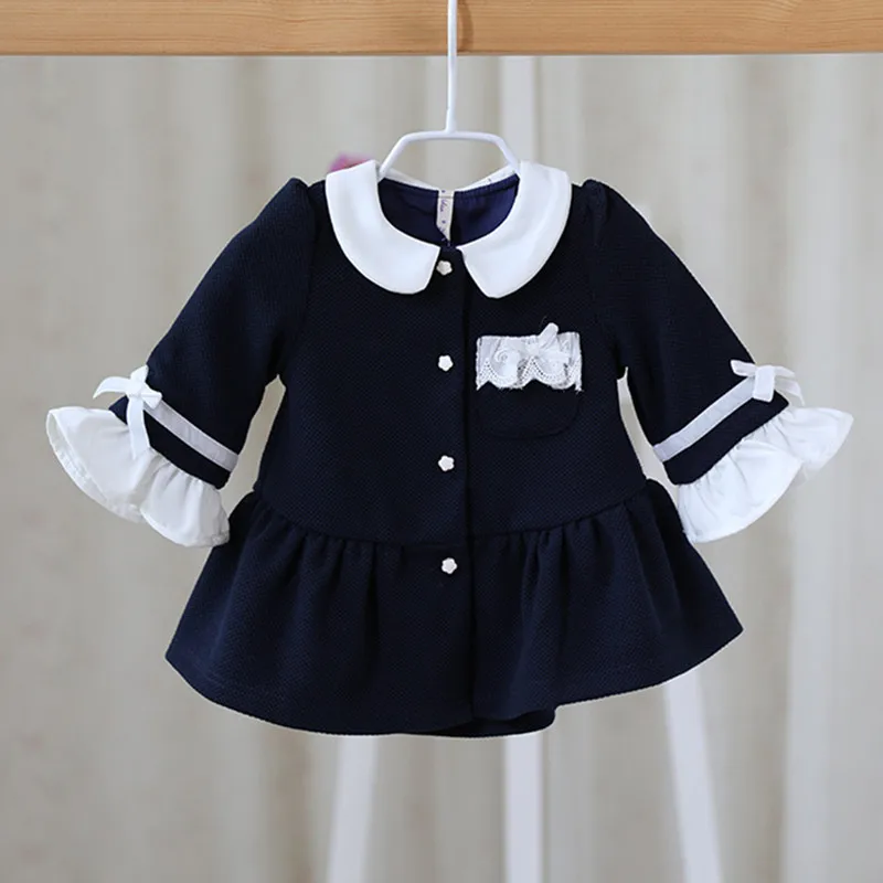 Оптовая продажа 5 шт/лот весенние пальто для малышей коллекция 2020 года воротник