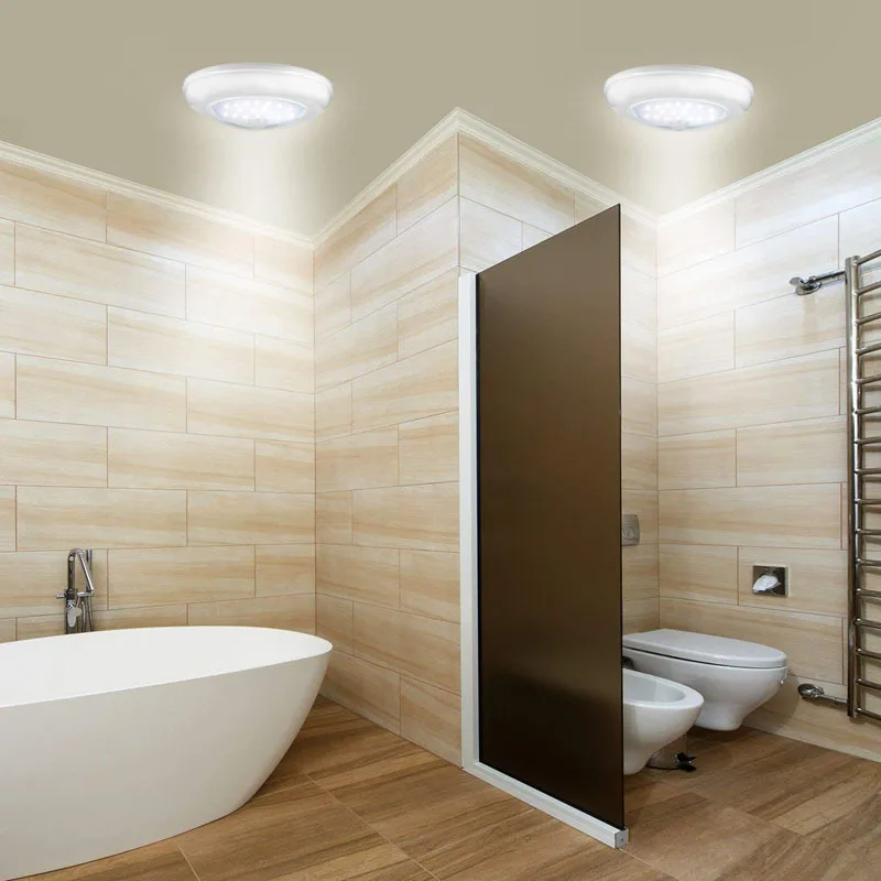 Светильник потолочный светодиодный с пассивным инфракрасным датчиком движения