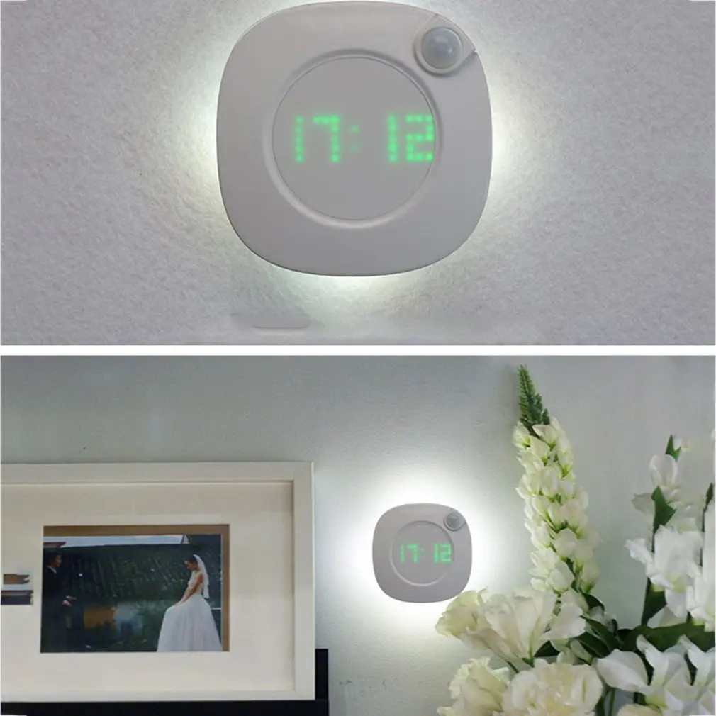 Time Human Body Induction Lamp Smart Rotating Dimming Led Night Light Usb Charging Cabinet | Лампы и освещение