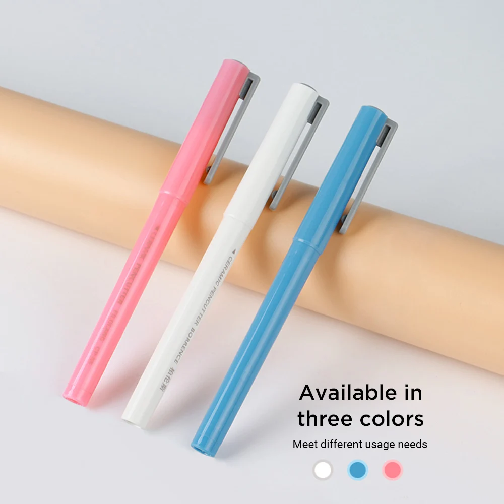 

Ceramic Knife Utility Knife Paper Cutter Tool Knife Burin For Studen Knife Burin DIY Handicraft Paper Cutter Pen Ceramic