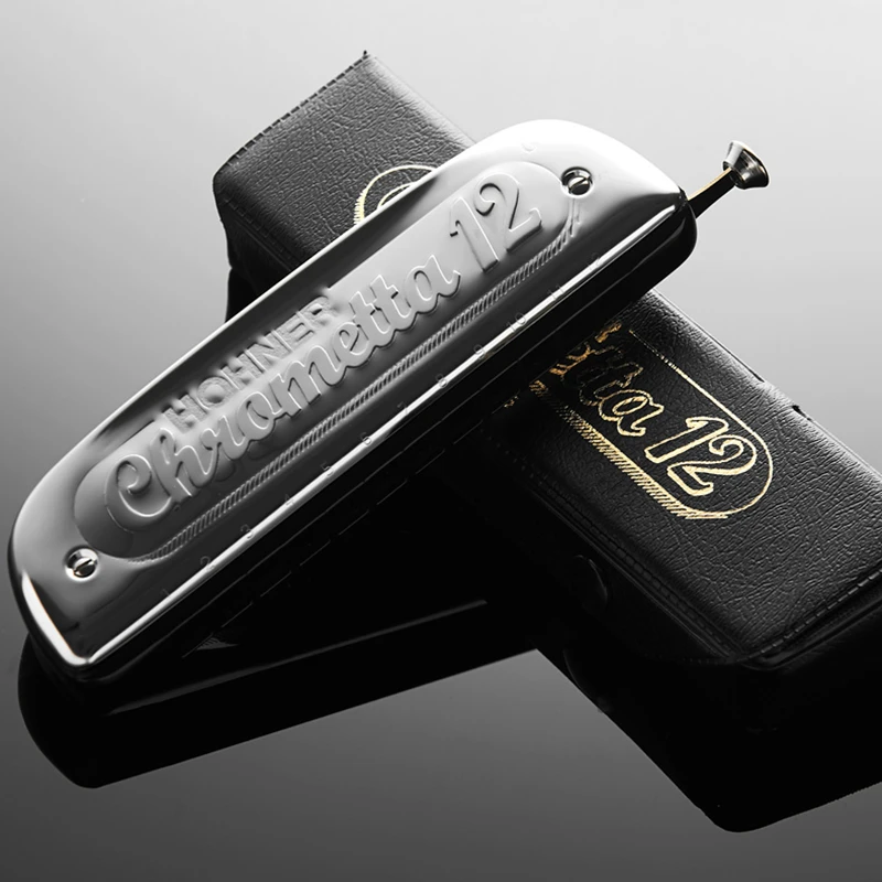 Германия оригинальная Хроматическая гармоника HOHNER 255/48 хрометта 12 клавиш C/Key G arica