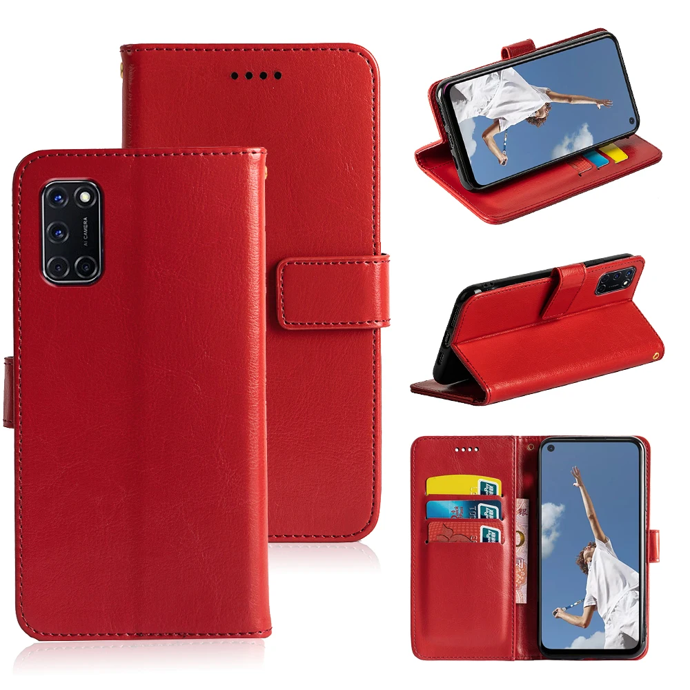 

ROEMI For OPPO A52/A72 New Brand Luxury Fashion Phone Case Perfect Anti-Knock Multi-Function Wallet Flip Case