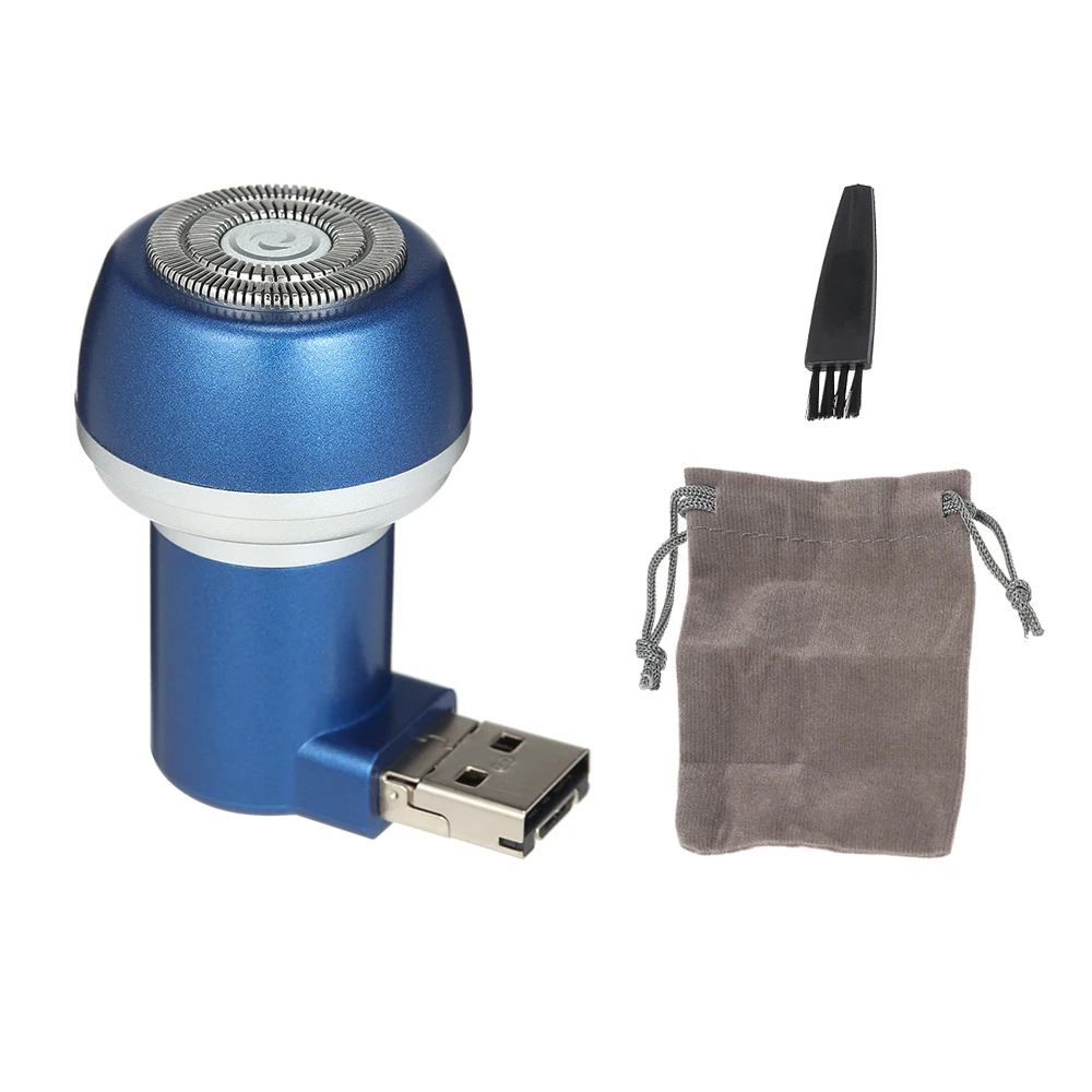 Портативная электрическая мини бритва для путешествий USB удаления волос на лице