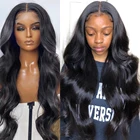 Парик женский из прозрачных волос, 13x6 дюймов