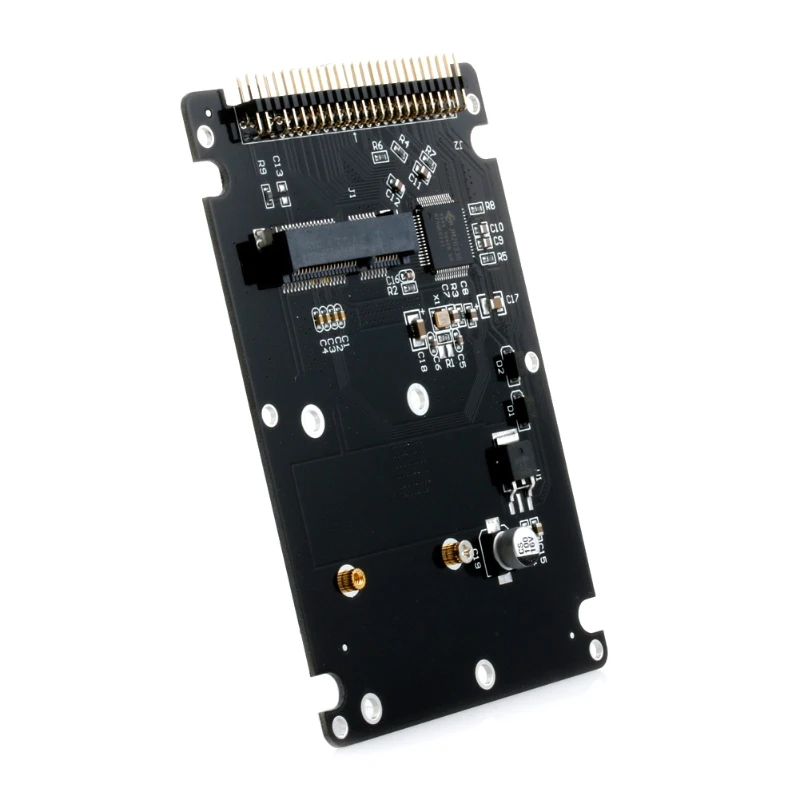 44PIN MSATA до 2 5 дюймов IDE HDD SSD адаптер PATA конвертер карта с Чехол|Адаптеры карт памяти|