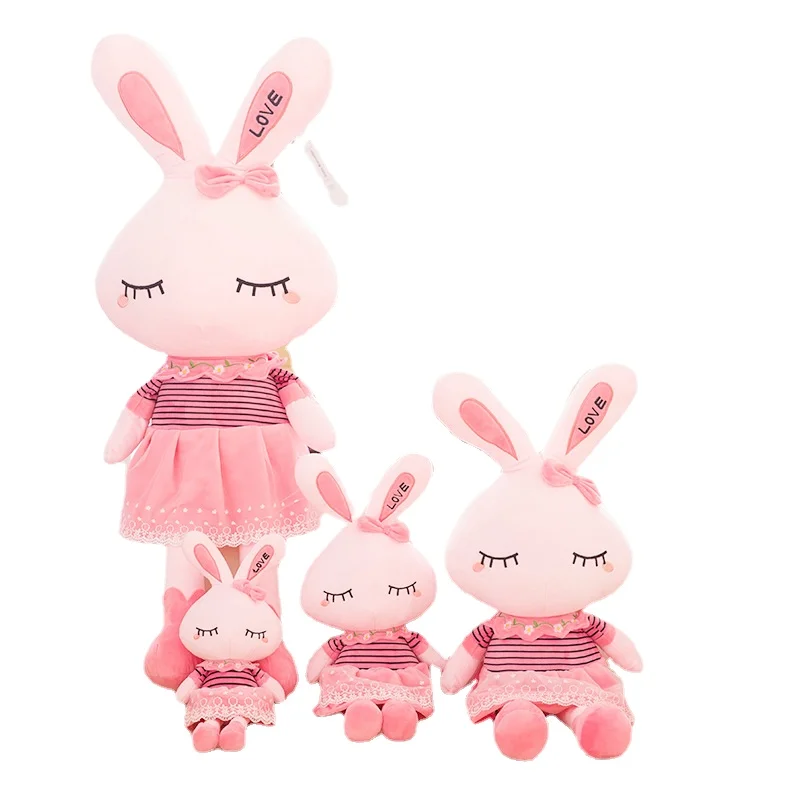 

Princess rabbit doll large cute pillow plush toy rabbit doll doll girl birthday gift