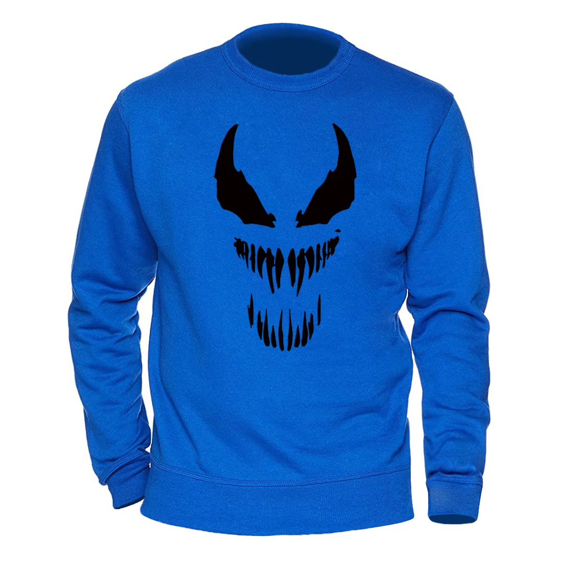 blue 1 Новинка, мужская толстовка с длинным рукавом с принтом Venom, толстовка Marvel, мужская повседневная брендовая одежда, толстовка с капюшоном, уличная одежда, куртка - Цвет: blue 1
