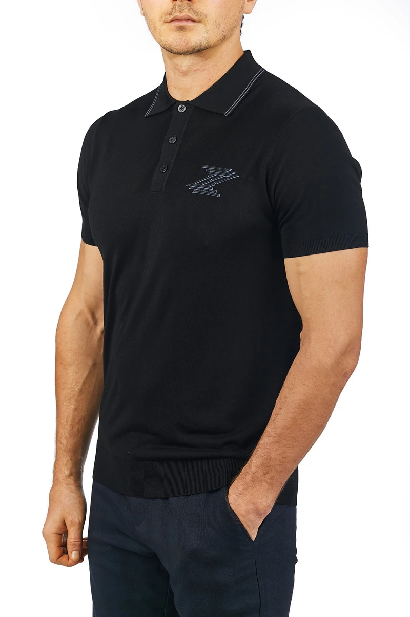 

Billionaire Polo shirt men's silk new summer botton collar Fashion comfort embriodery pattern high quality free shipping