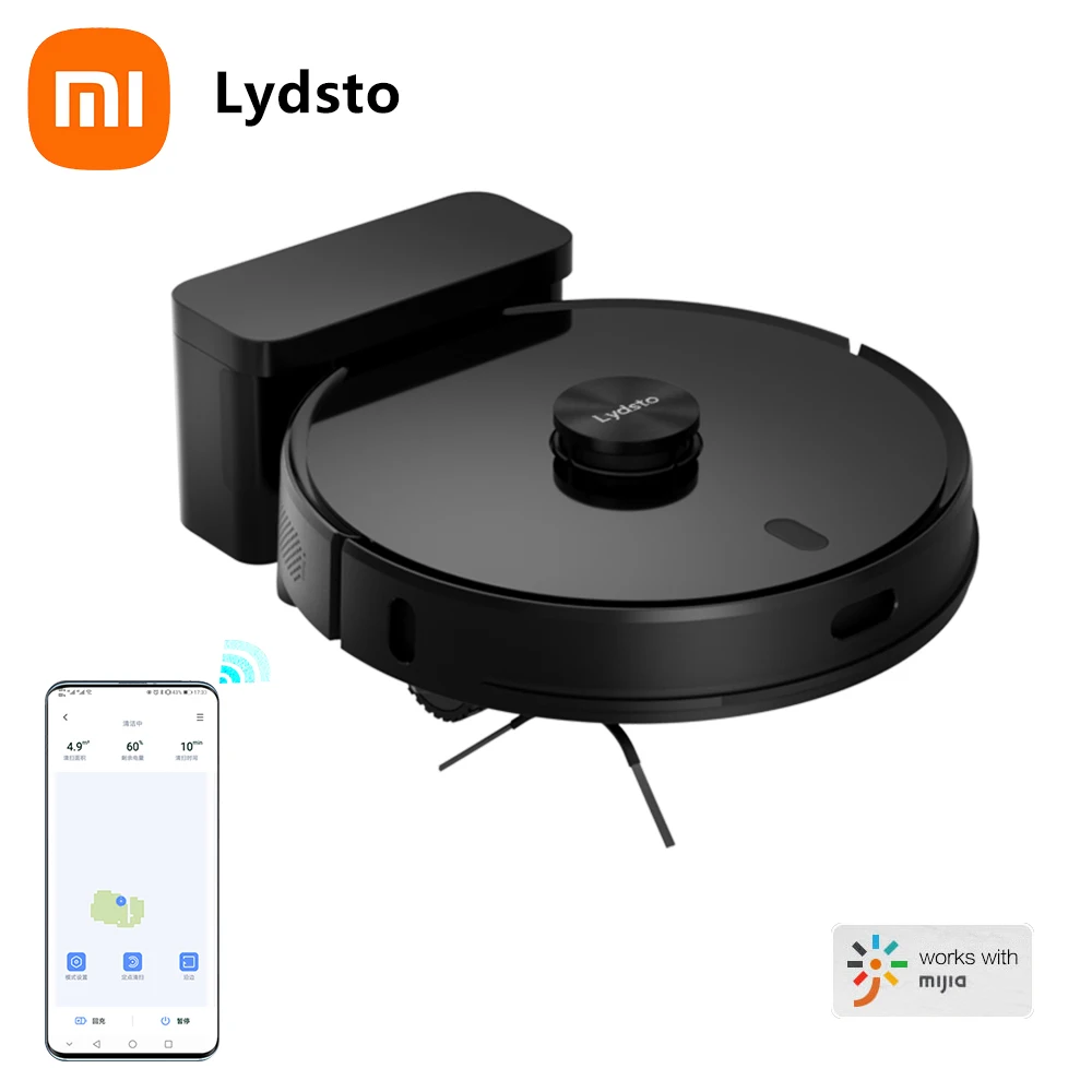 

Робот-пылесос xiaomi Lydsto R1d Wi-Fi mijia с функцией сухой и влажной уборки, 2700 Па