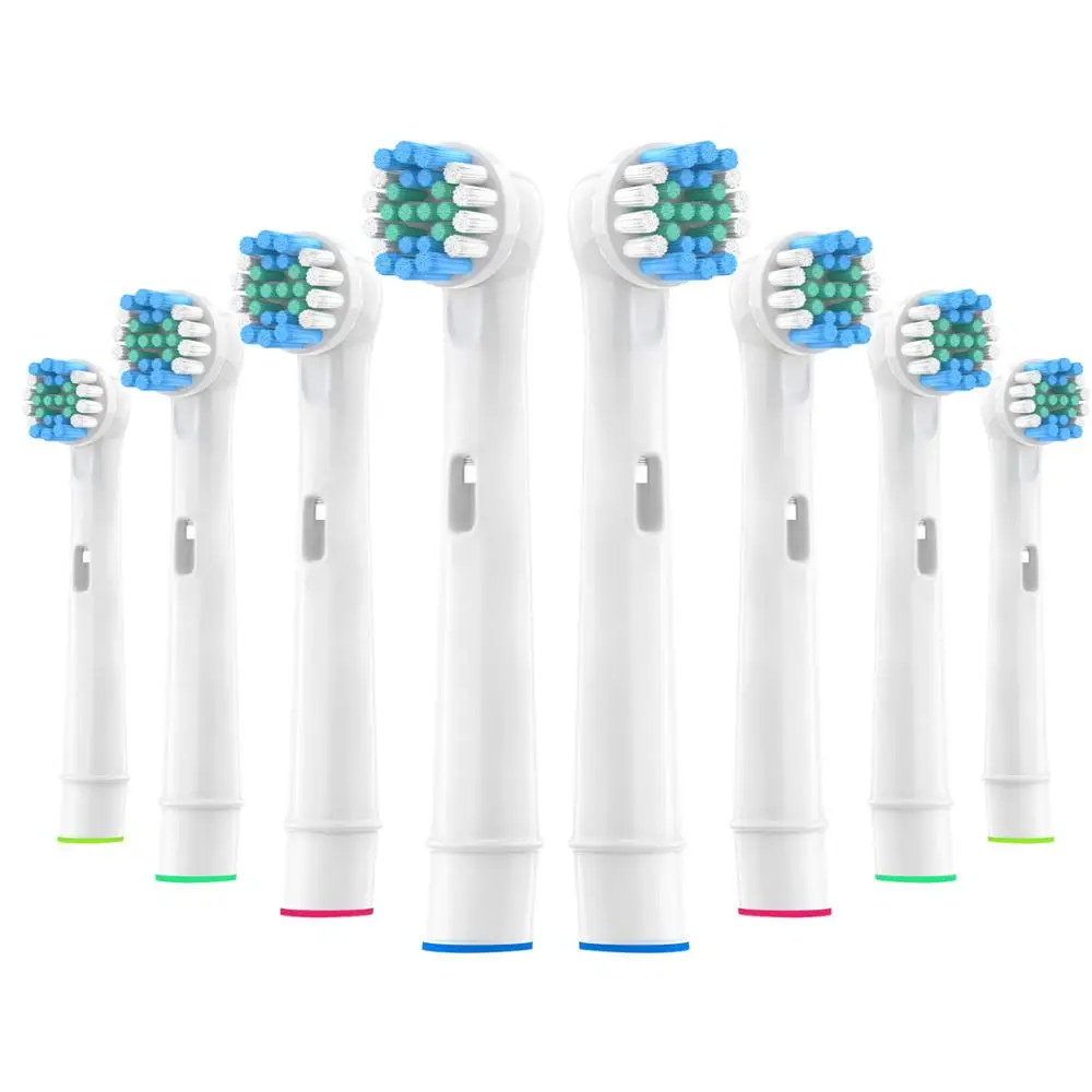 8x Replacement Brush Heads For Oral-B Electric Toothbrush Fit Advance Power/Pro Health/Triumph/3D Excel/Vitality Precision Clean | Бытовая
