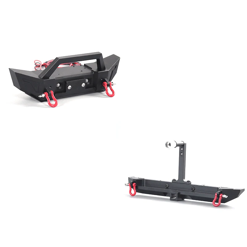 

Металлический бампер запасная консоль с шиной для 1/10 RC Crawler Axial SCX10 90046 90047 TRX4 D90