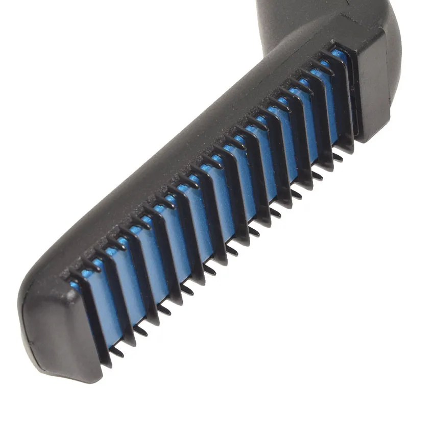 Мужской быстрый выпрямитель для бороды стайлер расческа выпрямления