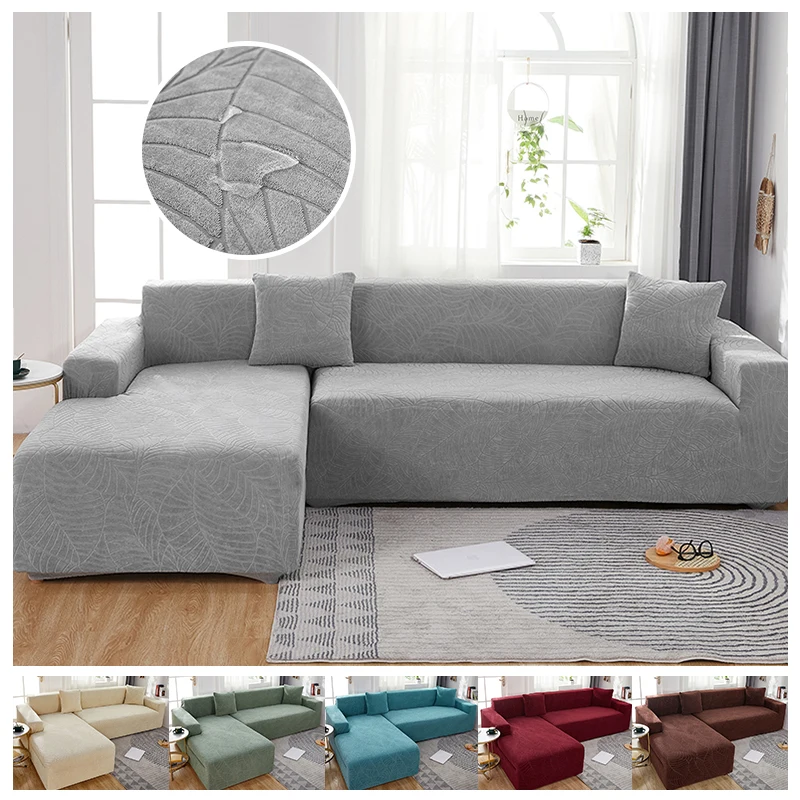 

Elastic Stretch Sofa Cover 1/2/3/4 Seater Sof Slipcover Couch Covers For Universal Sofas Livingroom Sectional L Shaped Slipcover