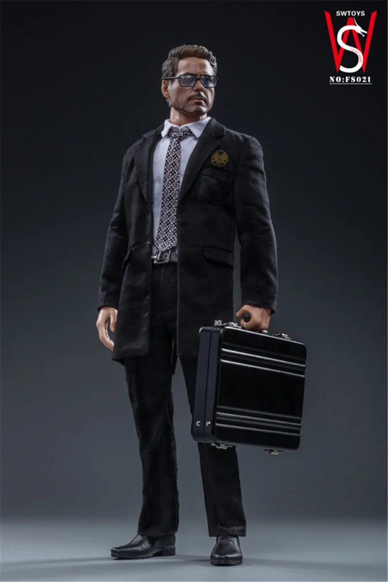 Полный набор фигурки Модель Игрушки для коллекции 1/6 SWtoys Костюм Тони Старка с головой и телом FS021 для фанатов подарок
