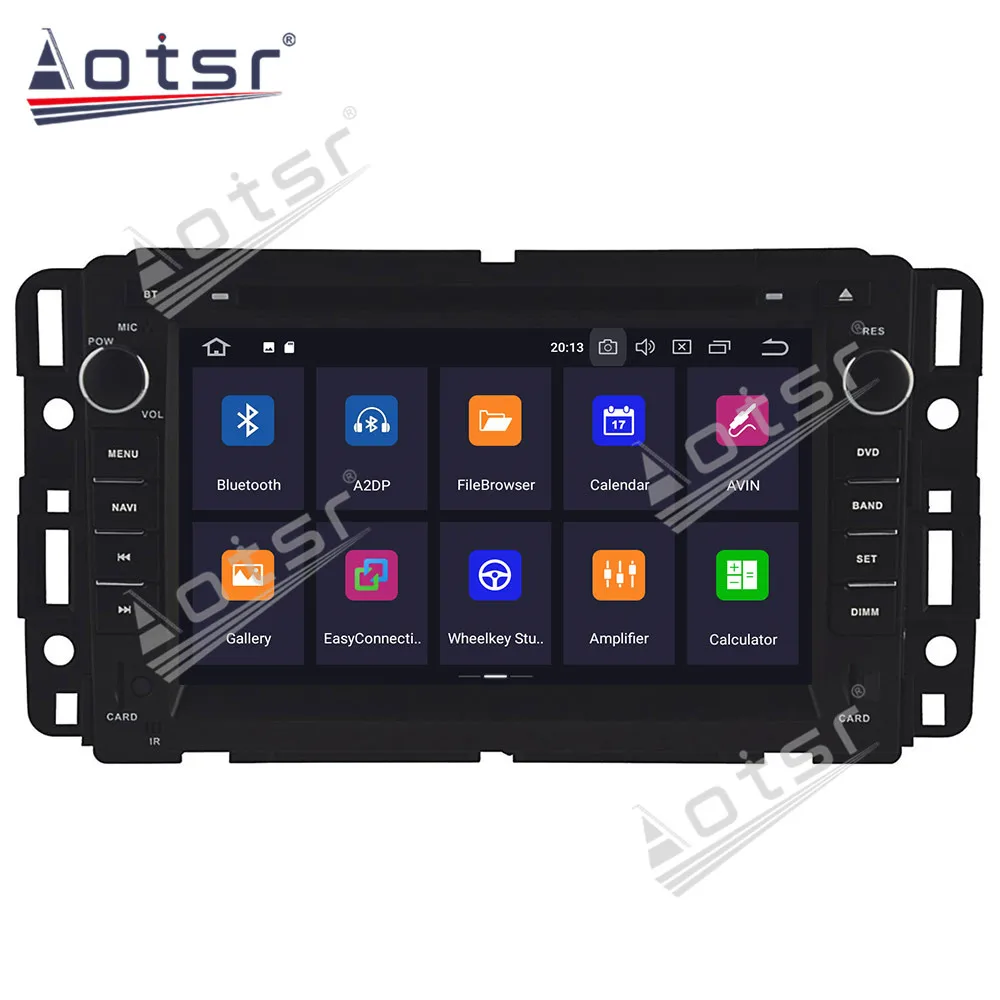 Автомобильный мультимедийный радиоплеер для GMC Yukon Tahoe 2007 2012 Стерео Android 10 DSP 7 &quotIPS