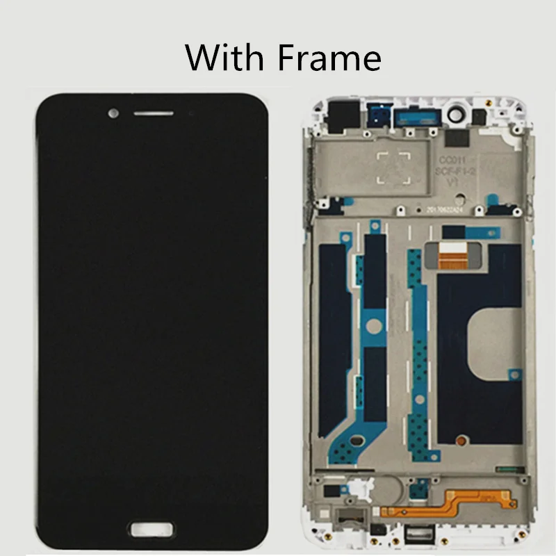 5 &quotдля Oppo A77 LCD дисплей кодирующий преобразователь сенсорного экрана в сборе